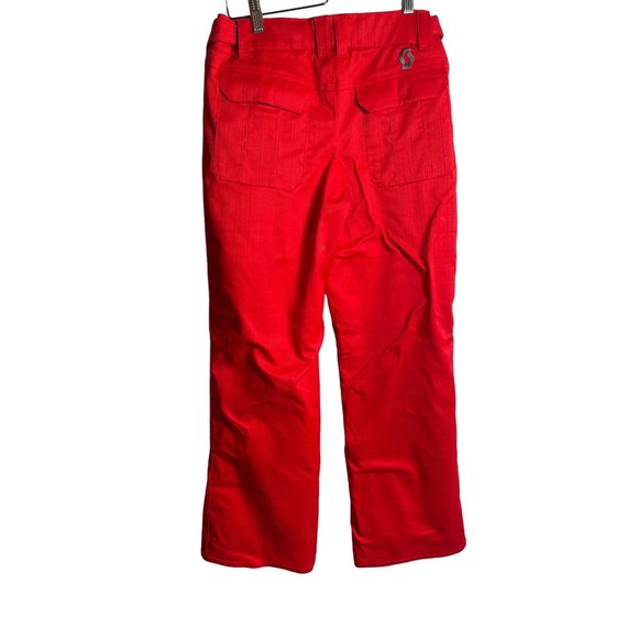 Scott Outerwear Snow Pants Ski Snowboard Adjustable Waist Kid’s X-Large Red - Picture 2 of 7